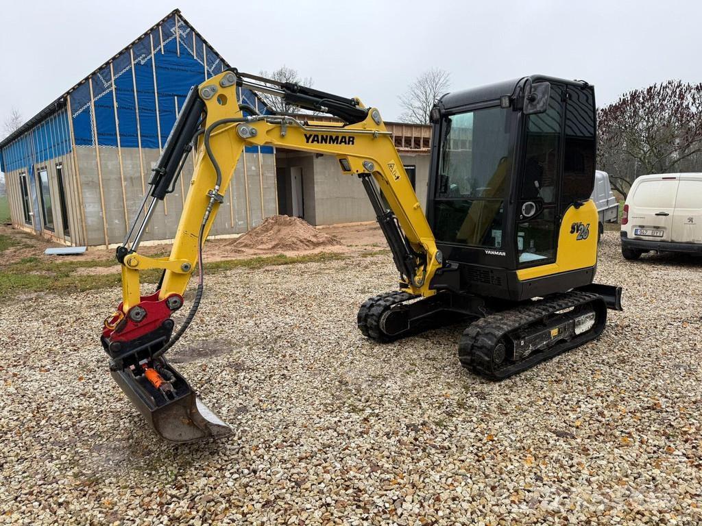 Yanmar SV26 حفارات صغيرة أقل من 7 طن (حفارات صغيرة)