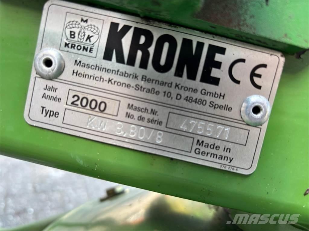 Krone KW 8.80/8 مكابس وميبسات التبن