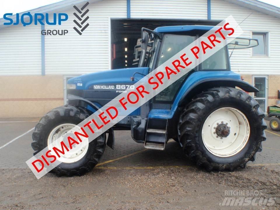 New Holland 8670 الجرارات