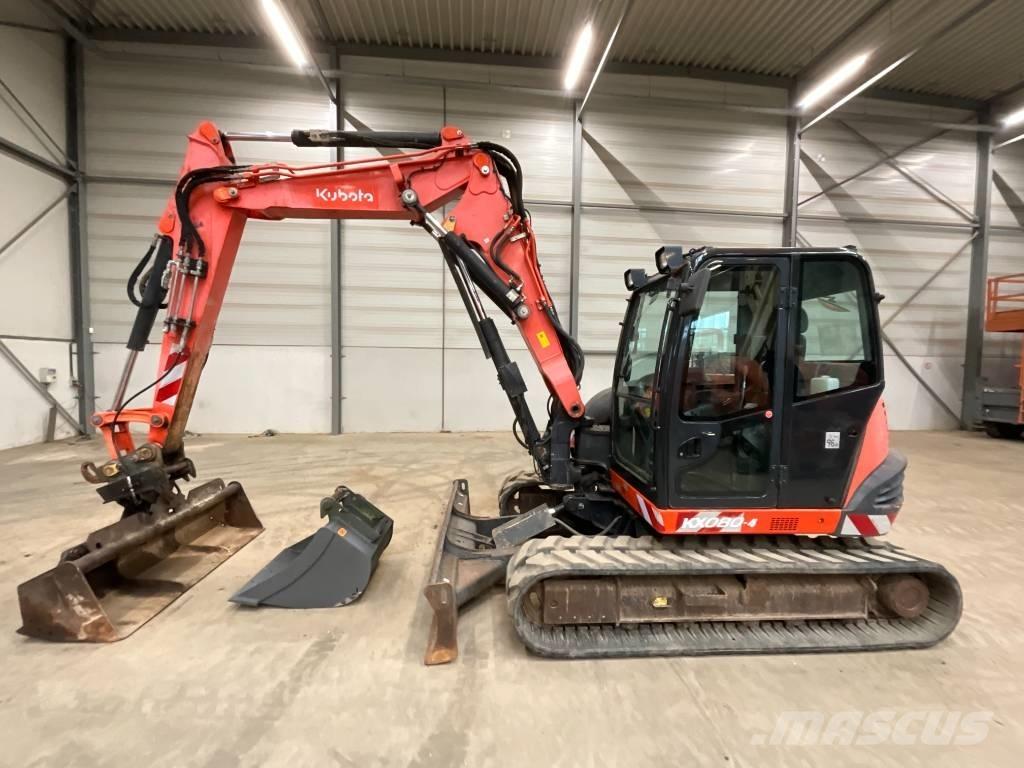 Kubota KX 080-4 حفارات وسط 7 طن - 12 طن