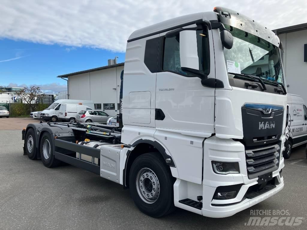 MAN TGX 26.520 شاحنات الرافعات الخطافية