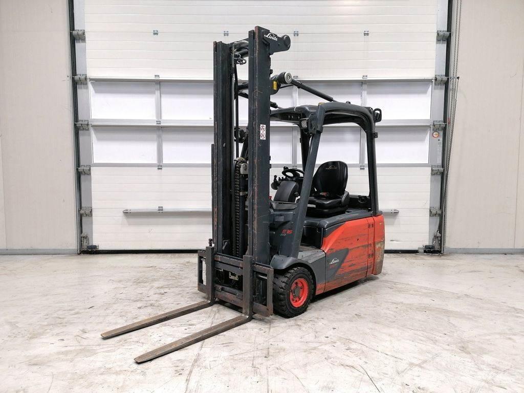 Linde E16L-02 شاحنات ذات رافعات شوكية تعمل بالكهرباء