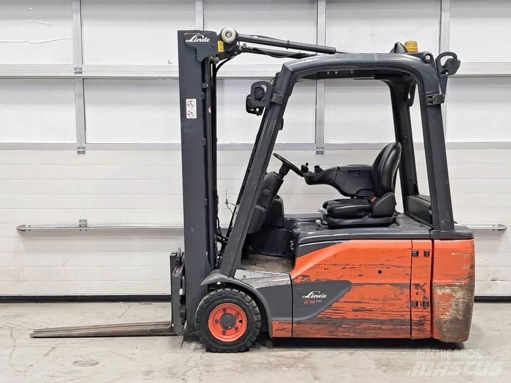Linde E16L-02 شاحنات ذات رافعات شوكية تعمل بالكهرباء