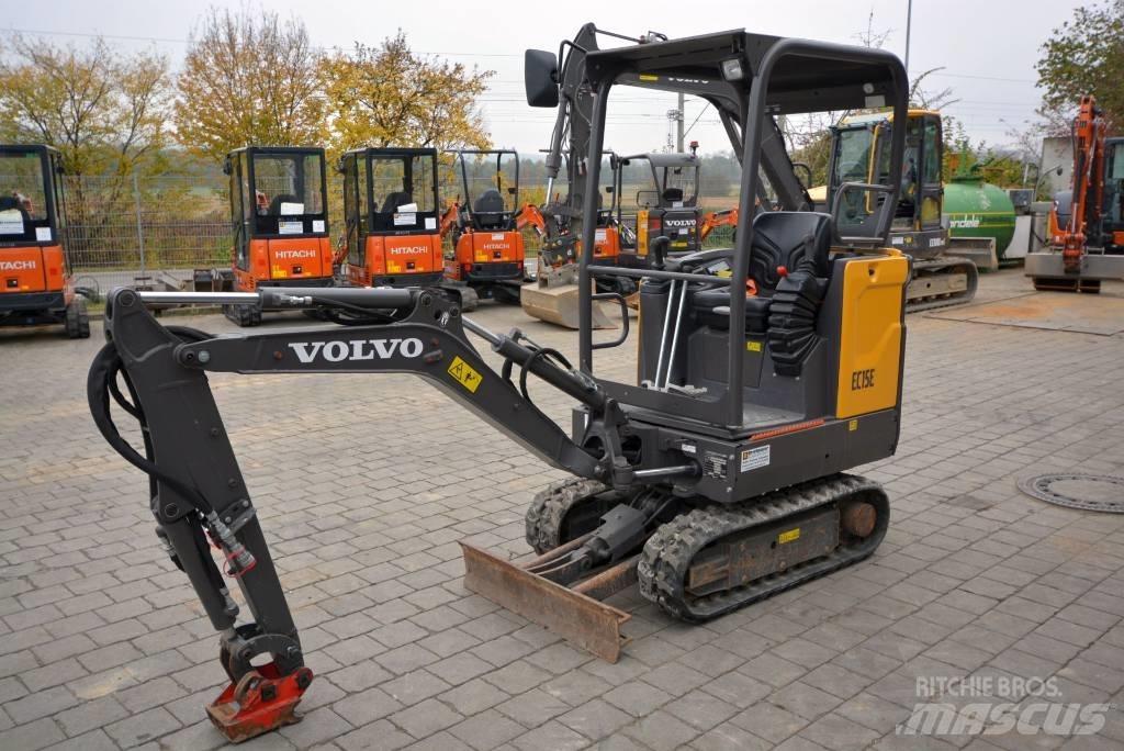 Volvo EC 15 E حفارات صغيرة أقل من 7 طن (حفارات صغيرة)