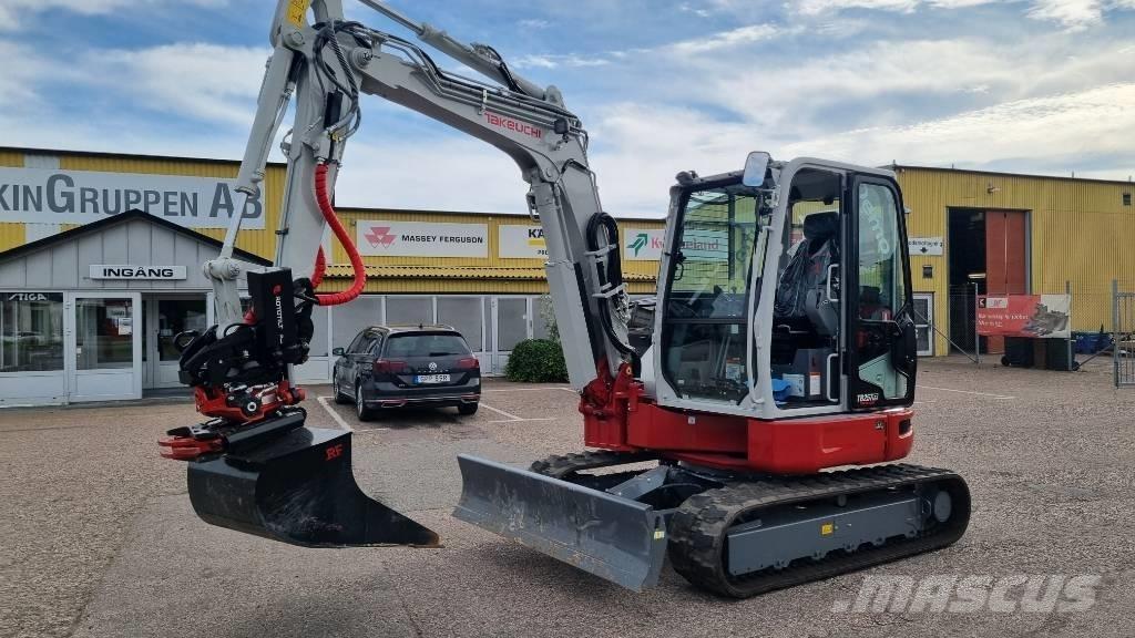 Takeuchi TB 257 FR حفارات صغيرة أقل من 7 طن (حفارات صغيرة)