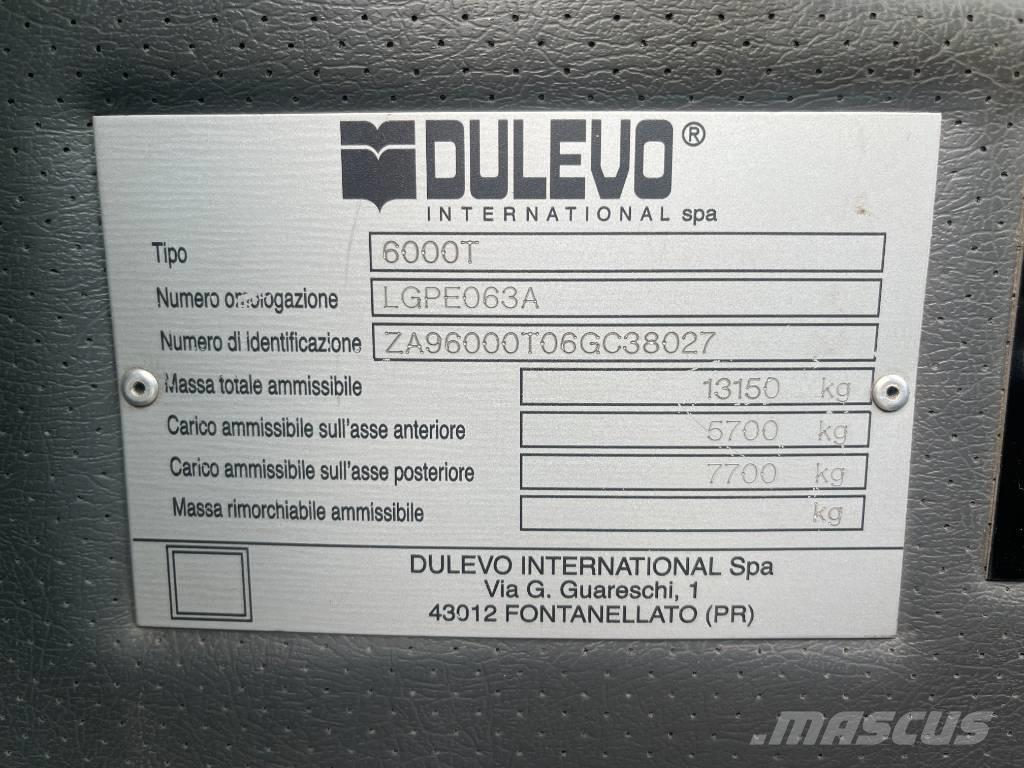 Dulevo 6000 كناسات