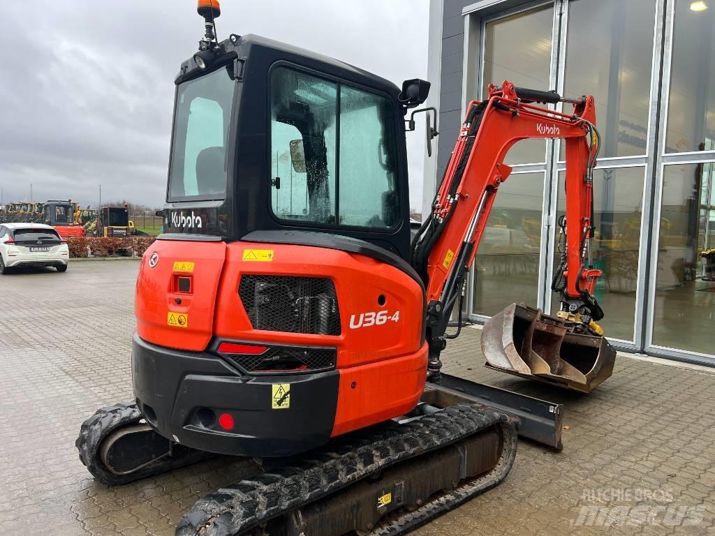 Kubota U 36-4 حفارات صغيرة أقل من 7 طن (حفارات صغيرة)