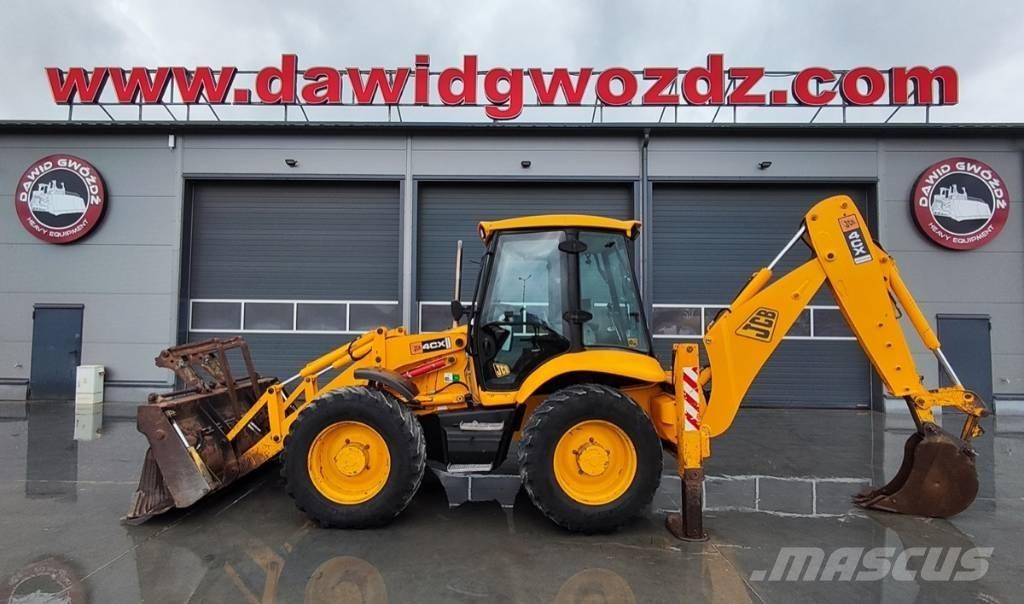 JCB 4 CX لوادر ذات جرافات عكسية