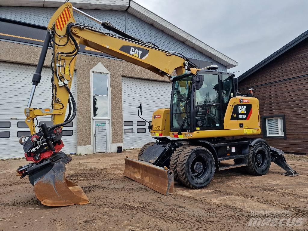 CAT M 315 F حفارات بعجل