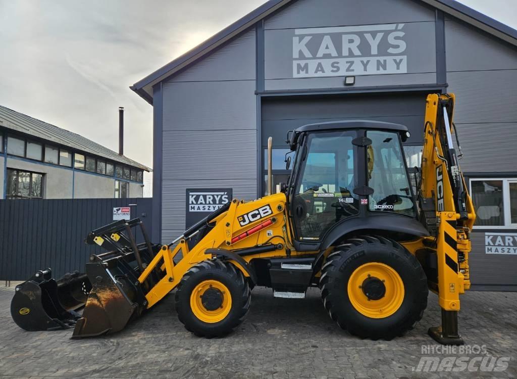 JCB 3 CX لوادر ذات جرافات عكسية