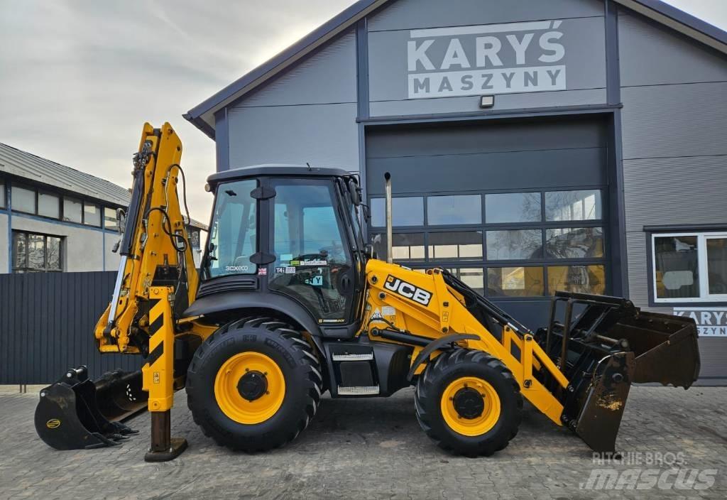 JCB 3 CX لوادر ذات جرافات عكسية