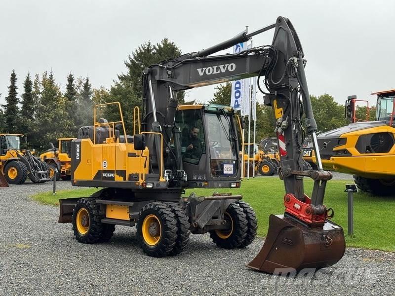 Volvo EW 160 E حفارات بعجل