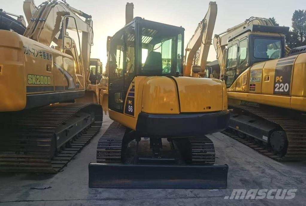 Komatsu PC 56 حفارات صغيرة أقل من 7 طن (حفارات صغيرة)