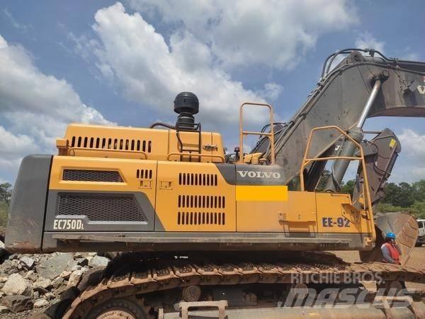 Volvo EC 750 DL حفارات زحافة