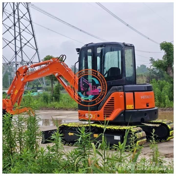 Hitachi ZX 50 U-3 حفارات صغيرة أقل من 7 طن (حفارات صغيرة)
