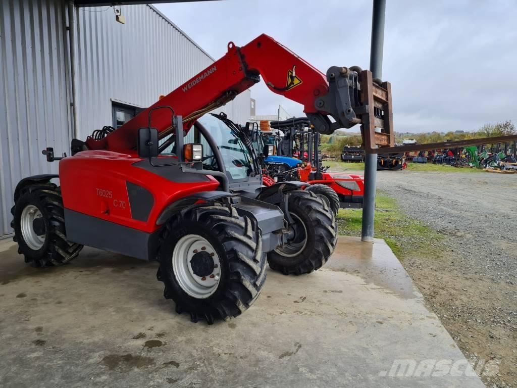 Weidemann T6025 مناولات متداخلة