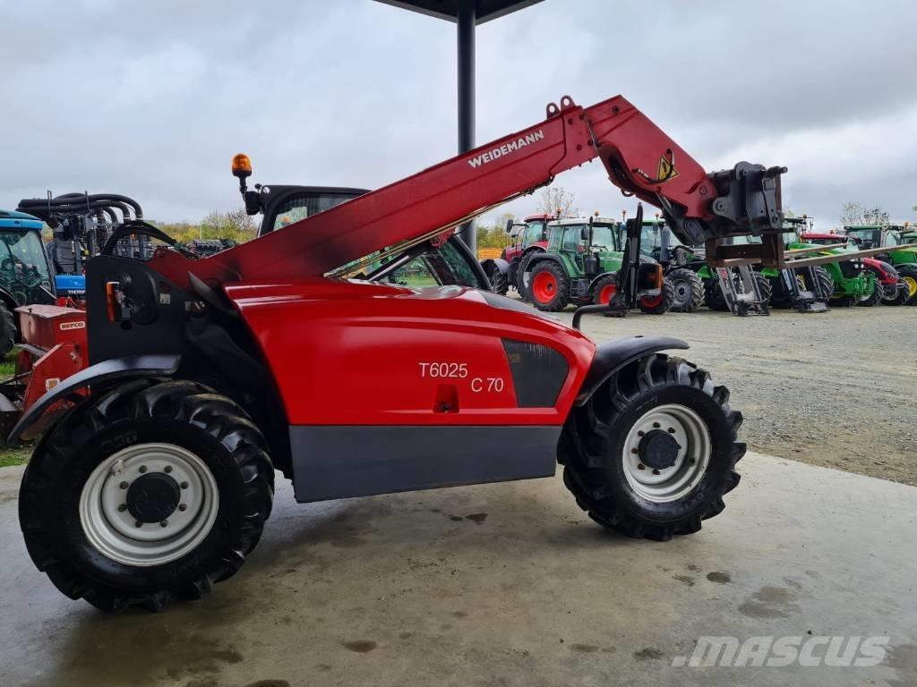 Weidemann T6025 مناولات متداخلة