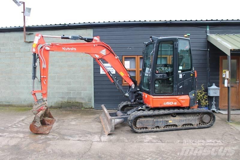 Kubota U 50-5 حفارات صغيرة أقل من 7 طن (حفارات صغيرة)