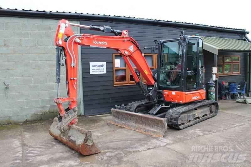 Kubota U 50-5 حفارات صغيرة أقل من 7 طن (حفارات صغيرة)