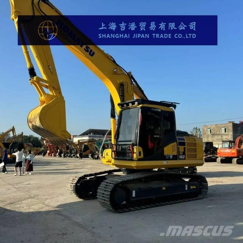 Komatsu PC 160 حفارات زحافة
