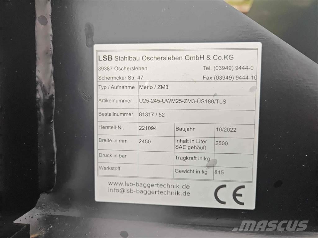 LSB U25-245 ملحقات أمامية للوادر