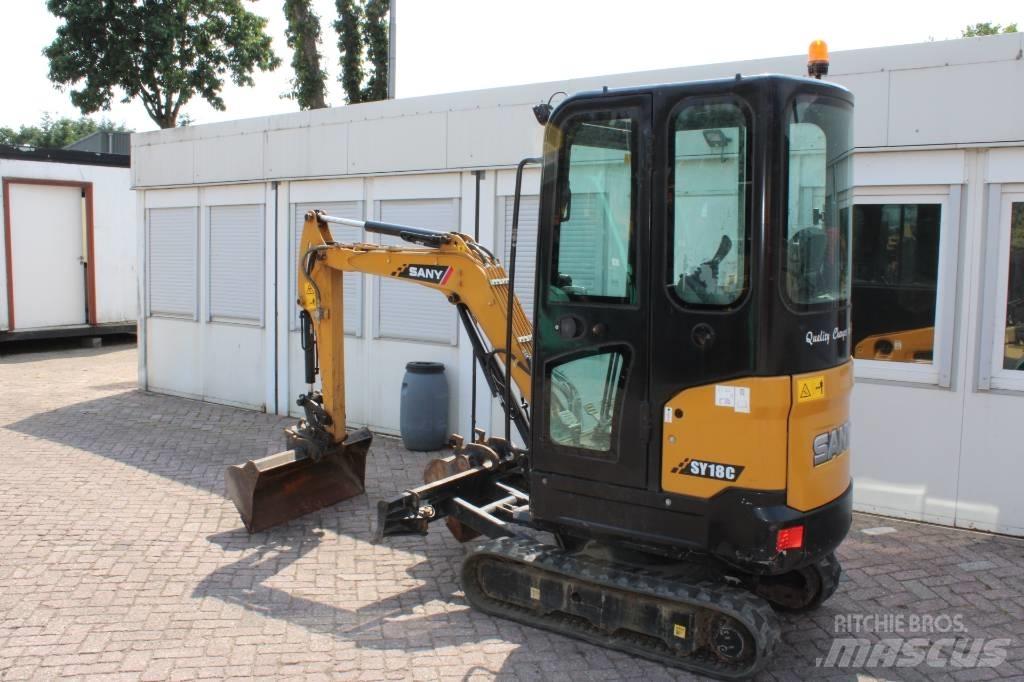 Sany SY 18 C حفارات صغيرة أقل من 7 طن (حفارات صغيرة)