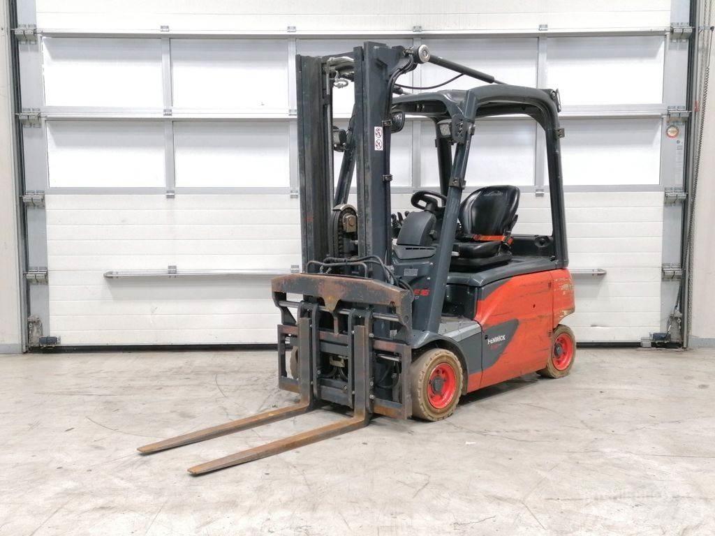 Linde E16P-02 شاحنات ذات رافعات شوكية تعمل بالكهرباء