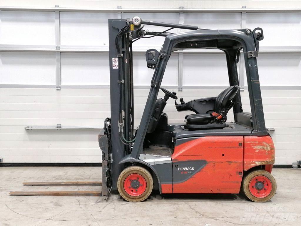 Linde E16P-02 شاحنات ذات رافعات شوكية تعمل بالكهرباء
