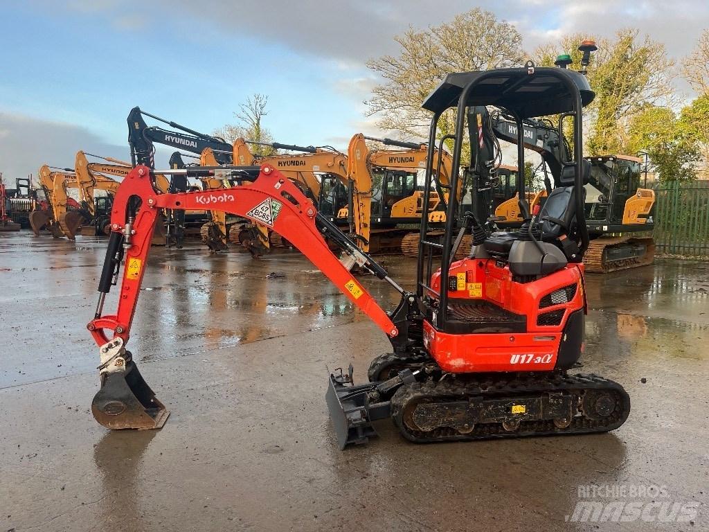 Kubota U 17-3 حفارات صغيرة أقل من 7 طن (حفارات صغيرة)