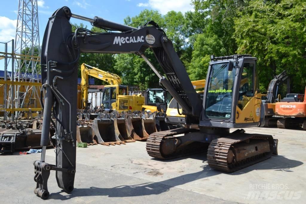Mecalac 714 MC حفارات زحافة