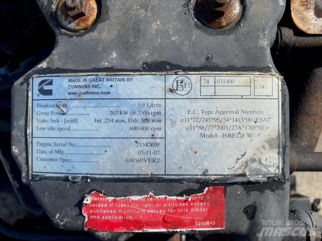 Cummins ISBE 275 30 مكونات أخرى