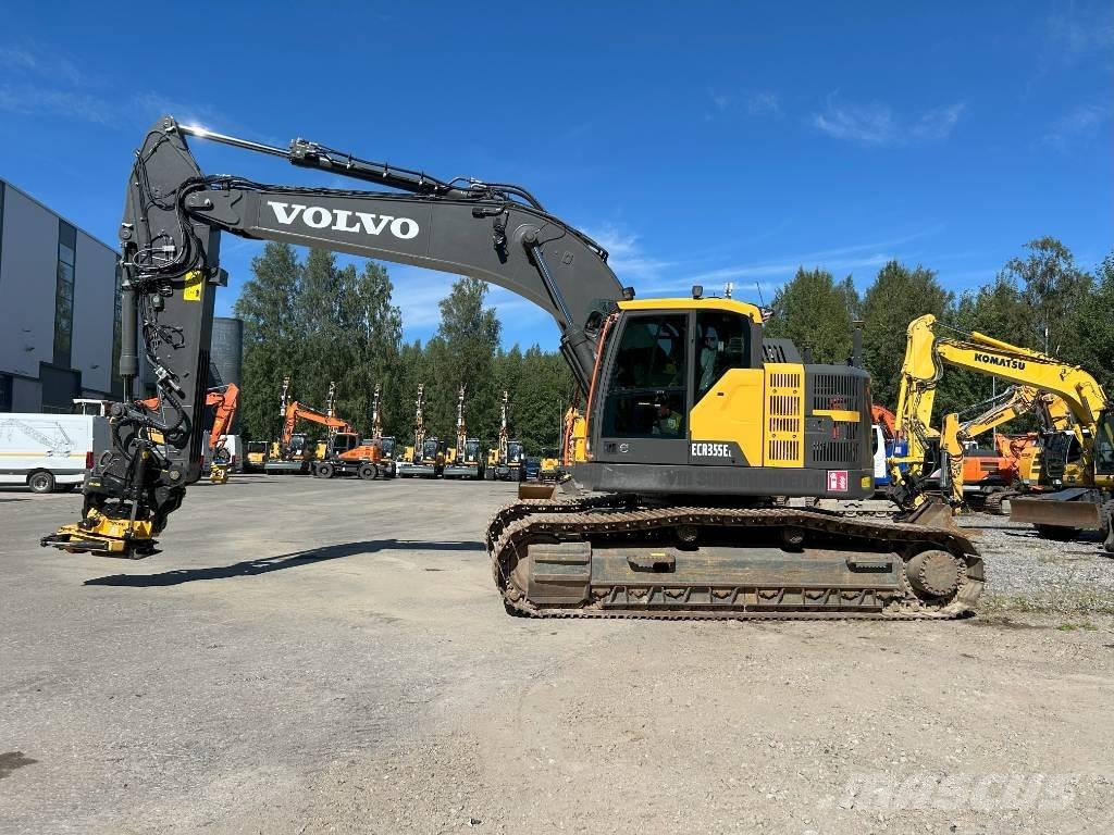 Volvo ECR 355 EL حفارات زحافة