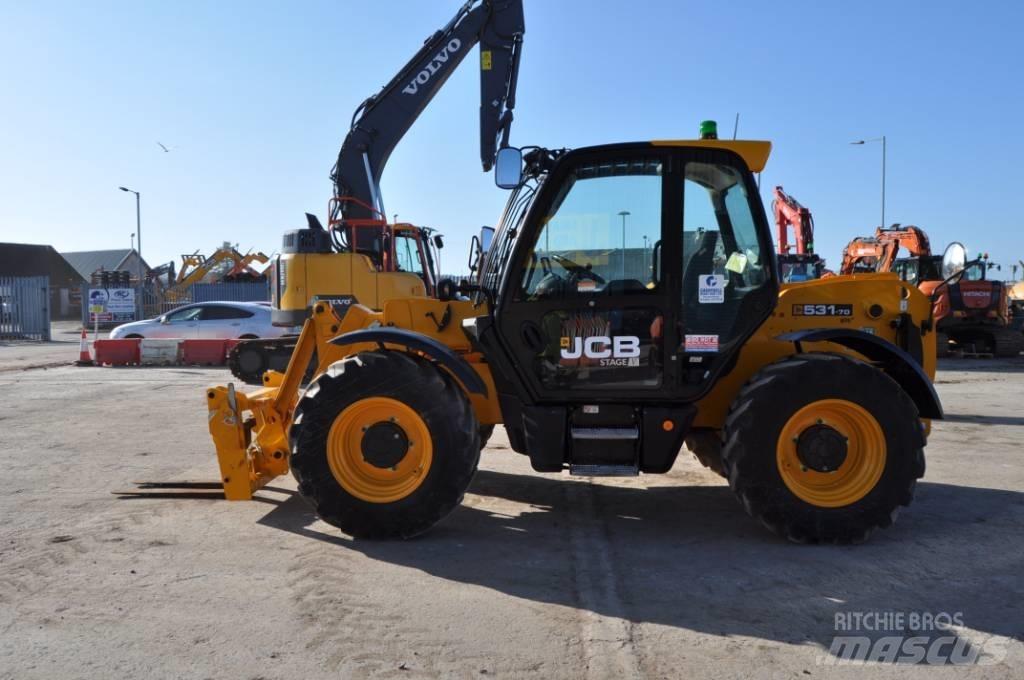 JCB 531-70 Agri مناولات متداخلة