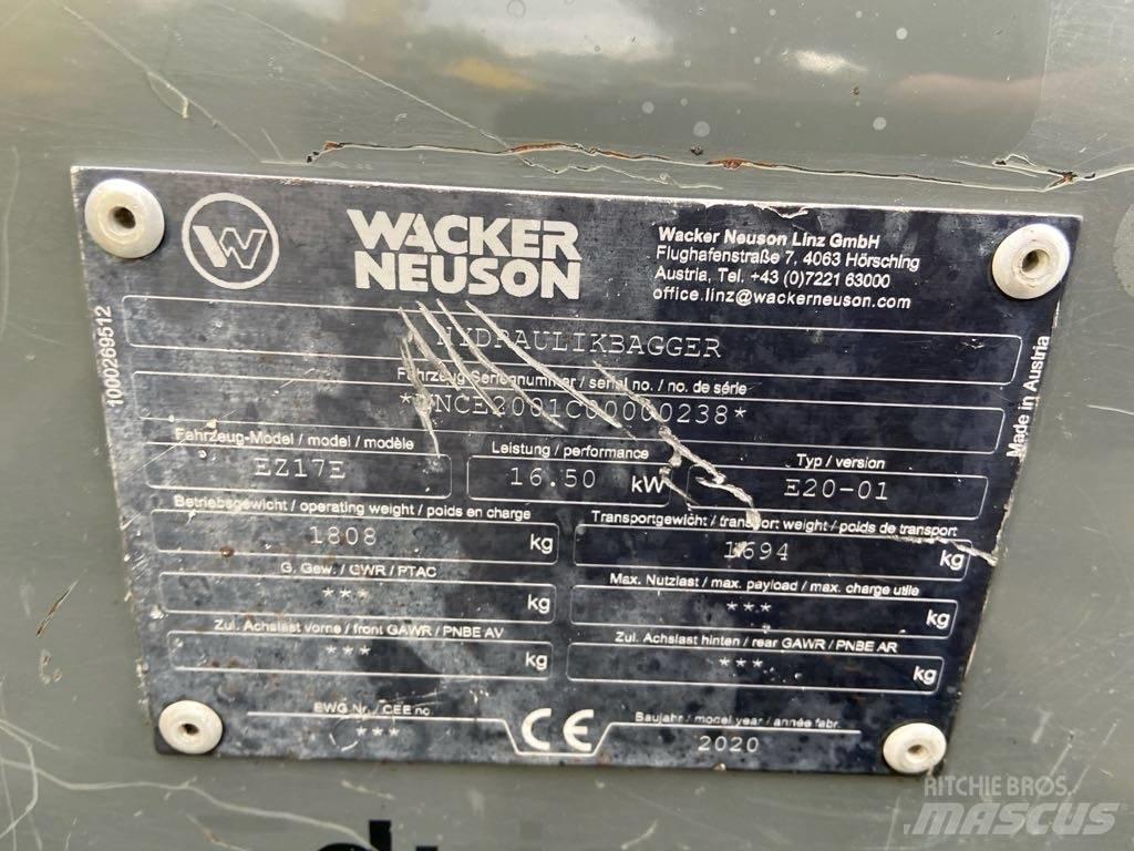 Wacker Neuson EZ17e حفارات زحافة