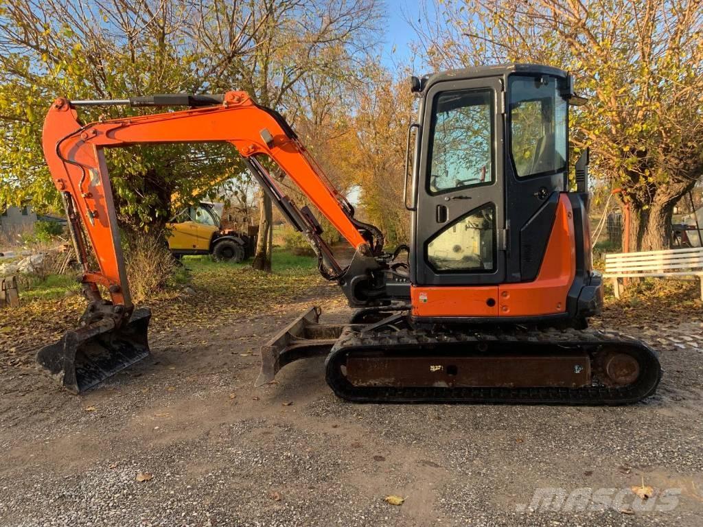 Hitachi Zaxis 55 U حفارات صغيرة أقل من 7 طن (حفارات صغيرة)