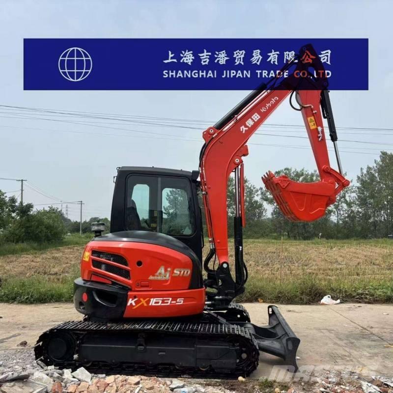 Kubota KX 163-5 حفارات صغيرة أقل من 7 طن (حفارات صغيرة)