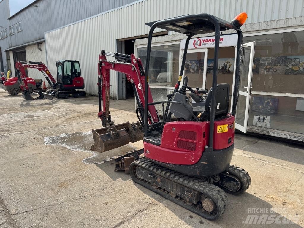 Yanmar VIO17 (07300) حفارات صغيرة أقل من 7 طن (حفارات صغيرة)