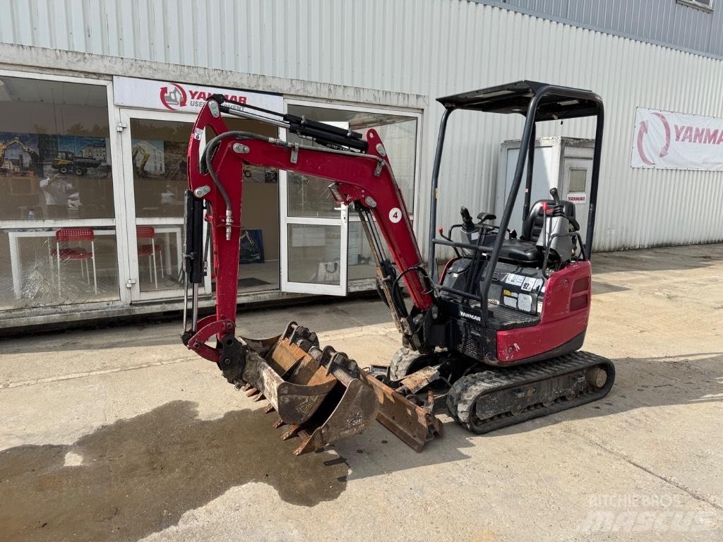 Yanmar VIO17 (07300) حفارات صغيرة أقل من 7 طن (حفارات صغيرة)