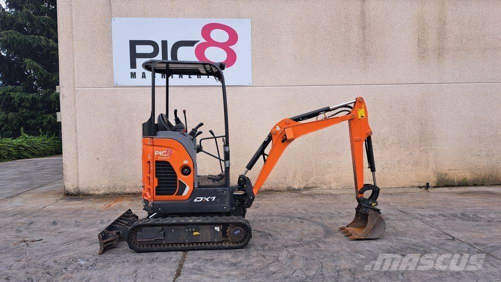 Doosan DX 17 حفارات صغيرة أقل من 7 طن (حفارات صغيرة)