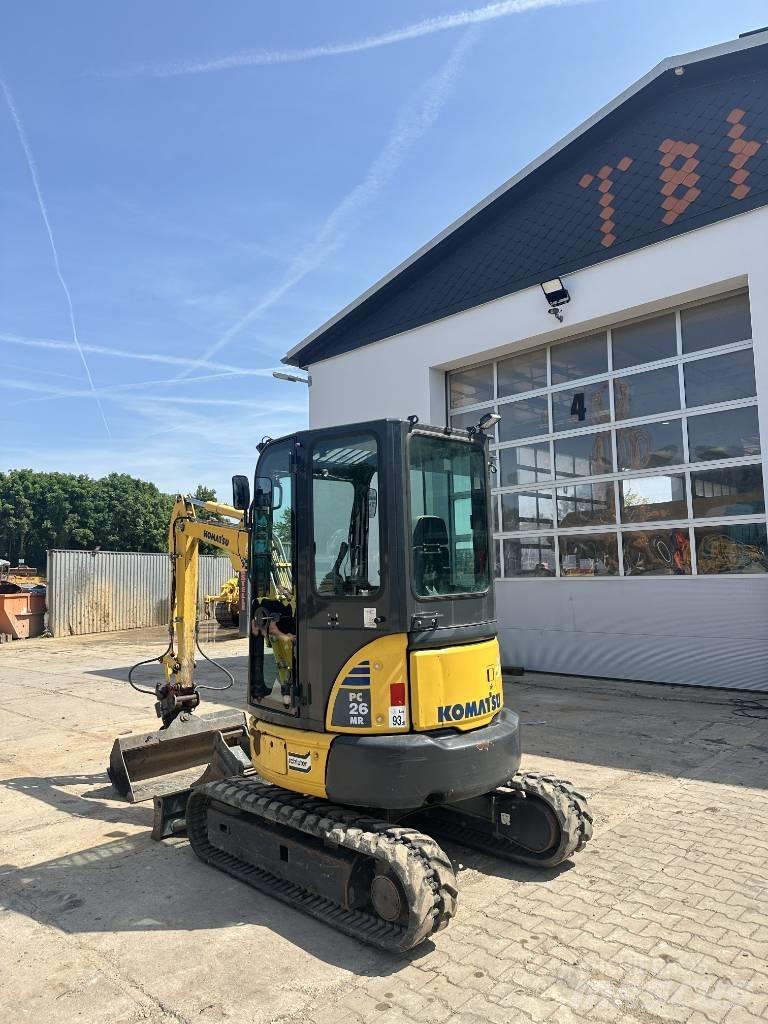 Komatsu PC 26 MR-3 حفارات صغيرة أقل من 7 طن (حفارات صغيرة)