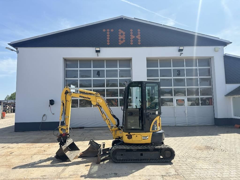 Komatsu PC 26 MR-3 حفارات صغيرة أقل من 7 طن (حفارات صغيرة)
