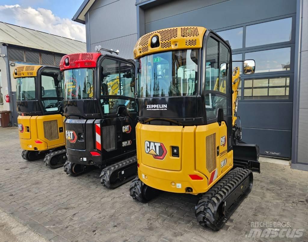 CAT 301.8 CR حفارات صغيرة أقل من 7 طن (حفارات صغيرة)