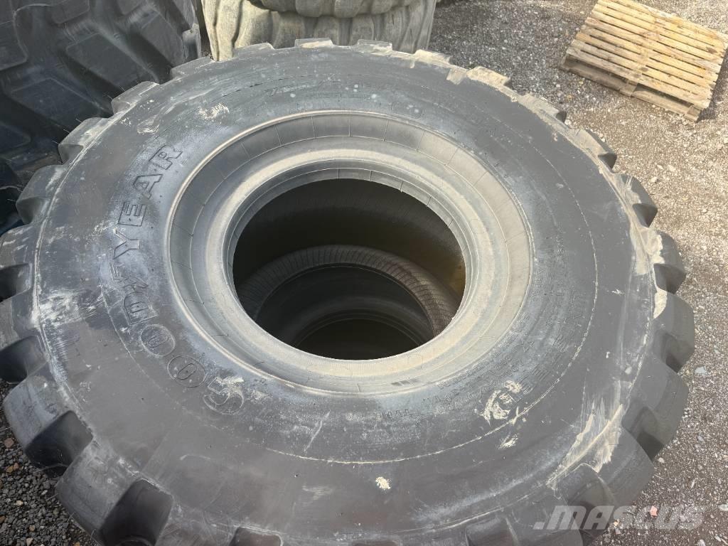 Goodyear 750/65R25 الإطارات والعجلات والحافات