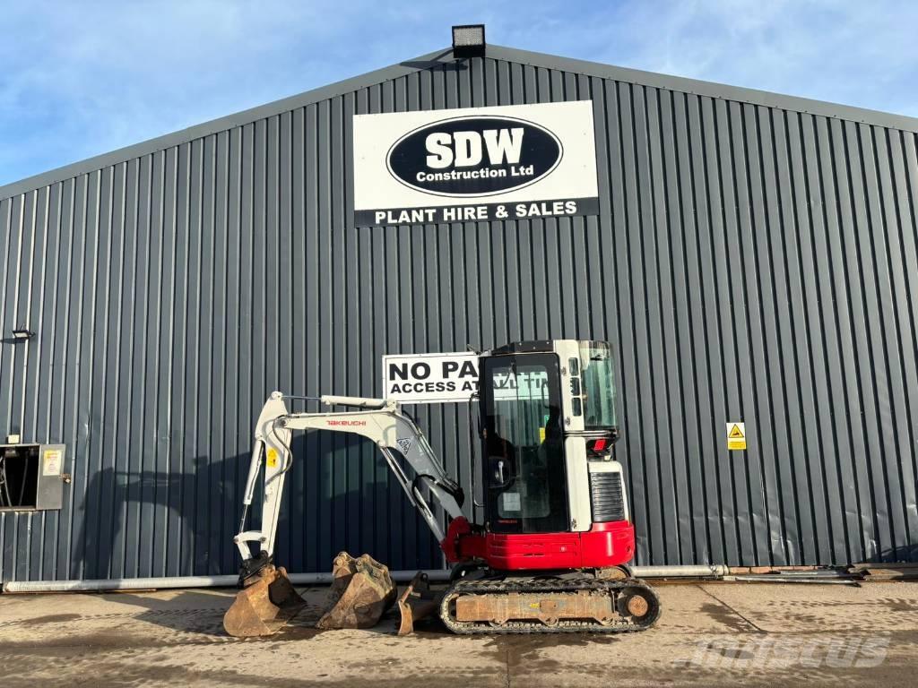 Takeuchi TB 23 R حفارات صغيرة أقل من 7 طن (حفارات صغيرة)