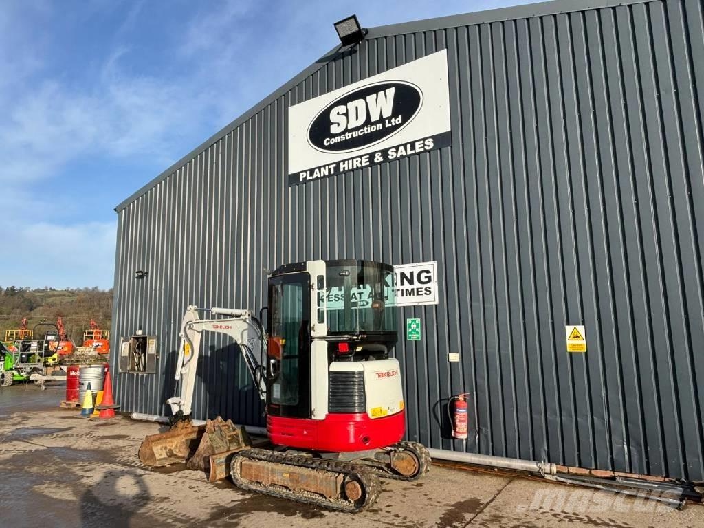 Takeuchi TB 23 R حفارات صغيرة أقل من 7 طن (حفارات صغيرة)