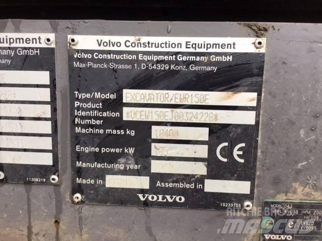 Volvo EWR 150 E حفارات بعجل