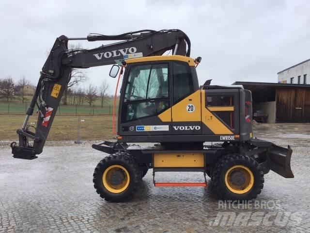 Volvo EWR 150 E حفارات بعجل
