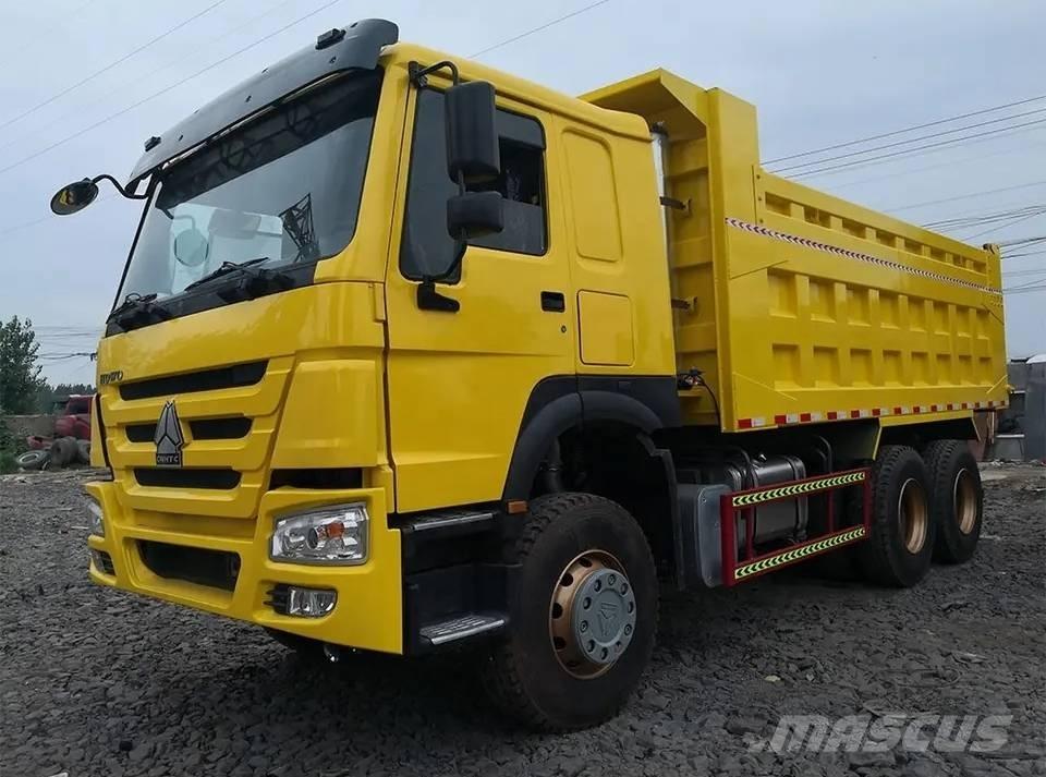 Howo 371 6x4 شاحنات قلابة