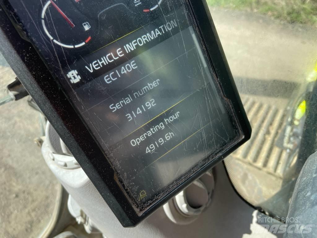 Volvo EC 140 EL حفارات بعجل