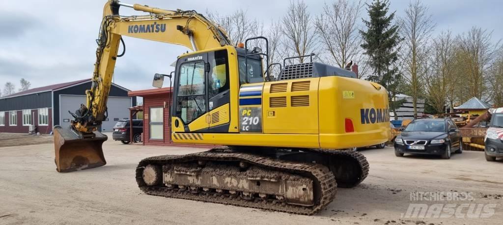 Komatsu PC 210 LC-10 حفارات زحافة